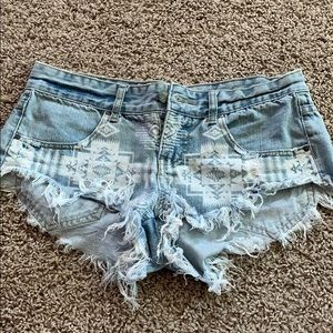 Billabong Aztec Print Shorts